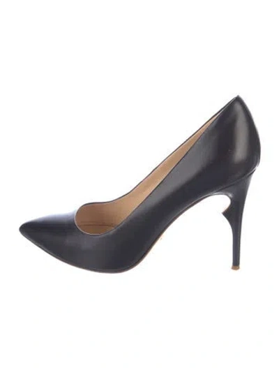 Pre-owned Jerome C. Rousseau Leather Pumps In Blue