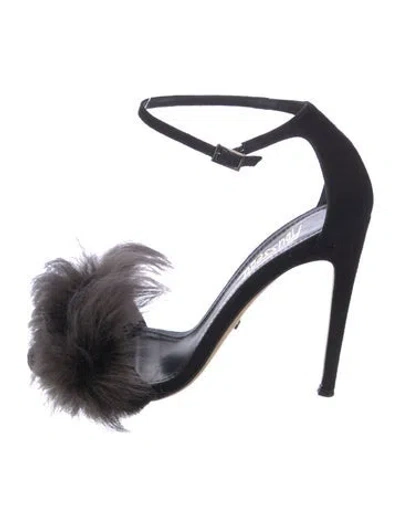 Pre-owned Jerome C. Rousseau Suede Sandals In Multi