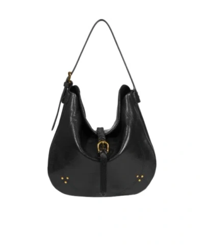 Jérôme Dreyfuss Adjustable Shoulder Strap Shoulder Bag In Black