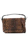 Jérôme Dreyfuss Jerome Dreyfuss S Pepito Cross Body Bag In Animal Print