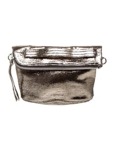 Pre-owned Jérôme Dreyfuss Belt Bag In Gold
