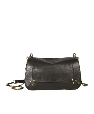 Jérôme Dreyfuss Bobi M Long Strap Bag In Black