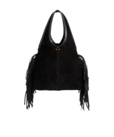 Jérôme Dreyfuss Double-handled Handbag In Black