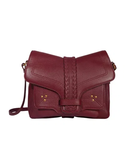 Jérôme Dreyfuss Harry S Bag In Burgundy