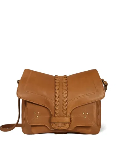 Jérôme Dreyfuss Harry S Braided Leather Cross Body Bag In Brown