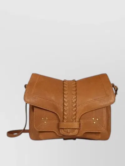 Jérôme Dreyfuss Harry S Wallet Adjustable Strap Braided Studs