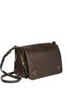 Jérôme Dreyfuss Igor Shoulder Bag Adjustable Volume In Brown