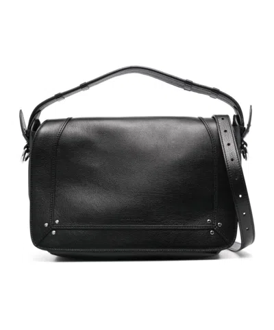 Jérôme Dreyfuss L Pepito Shoulder Bag In Black