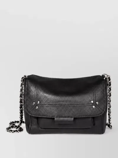 Jérôme Dreyfuss Leather Clutch Bag In Black