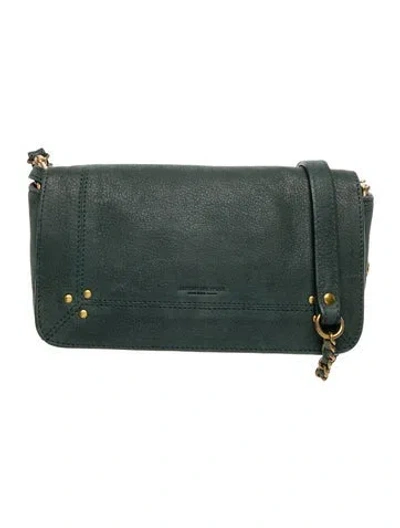 Pre-owned Jérôme Dreyfuss Leather Clutch In Blue