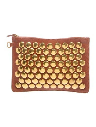 Pre-owned Jérôme Dreyfuss Leather Clutch In Multi