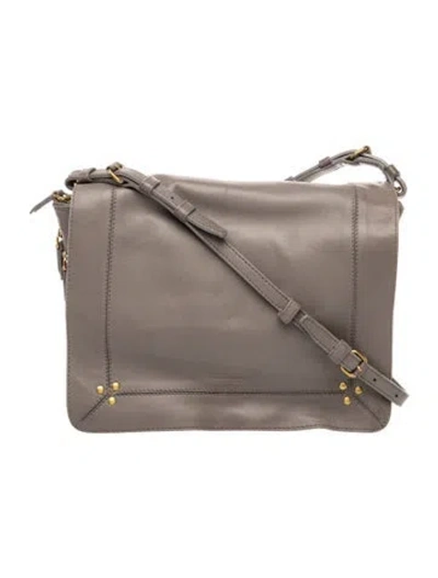 Pre-owned Jérôme Dreyfuss Leather Crossbody Bag In Transparent