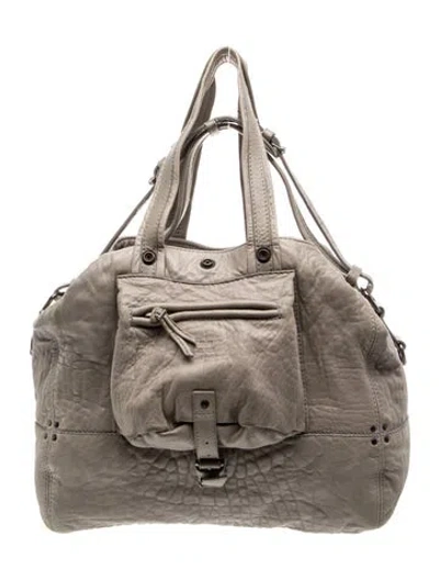 Pre-owned Jérôme Dreyfuss Leather Hobo In Green