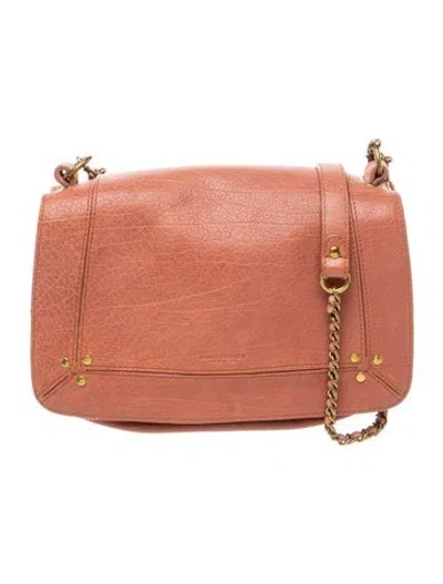 Pre-owned Jérôme Dreyfuss Leather Shoulder Bag In Brown