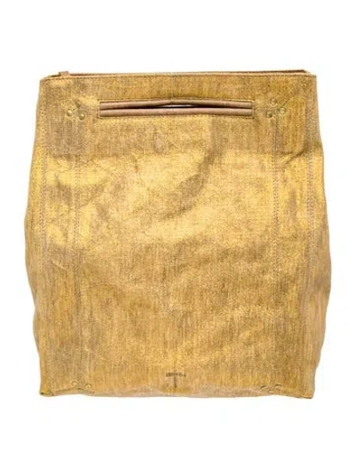 Pre-owned Jérôme Dreyfuss Leather Top Handle Bag