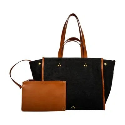 Jérôme Dreyfuss Leon M Shoulder Bag In Black