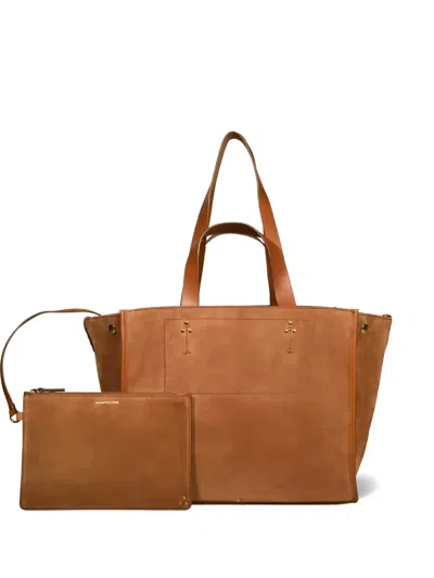 Jérôme Dreyfuss Léon M Tote Bag In Brown