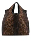 Jérôme Dreyfuss Leopard Print Paco Tote Bag