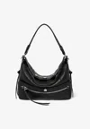 Jérôme Dreyfuss Lucky Hobo Shoulder Bag In Black