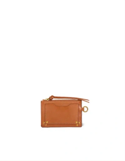 Jérôme Dreyfuss Lucky Porte Cartes In Orange