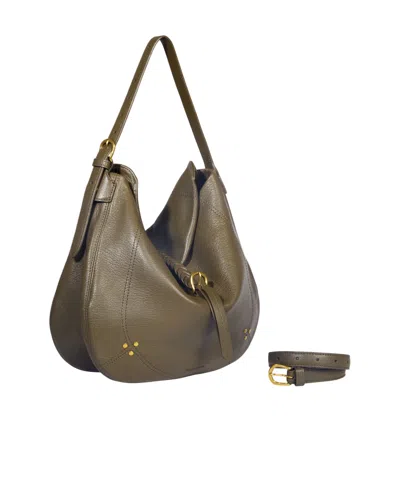 Jérôme Dreyfuss Luis Shoulder Bag In Green