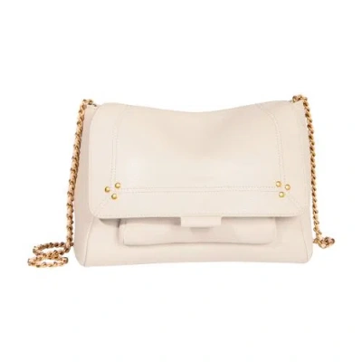 Jérôme Dreyfuss Lulu M Bag In Ecru