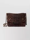 Jérôme Dreyfuss Small Lulu Leopard Print Crossbody Bag