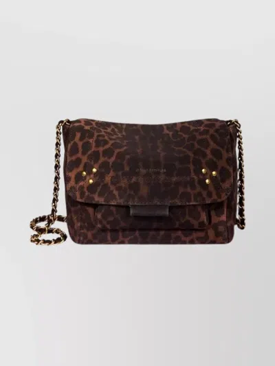 Jérôme Dreyfuss Lulu S Animal Print Shoulder Bag