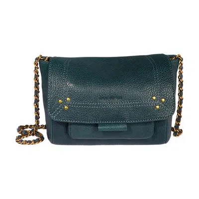 Jérôme Dreyfuss Lulu S Crossbody Bag In Green