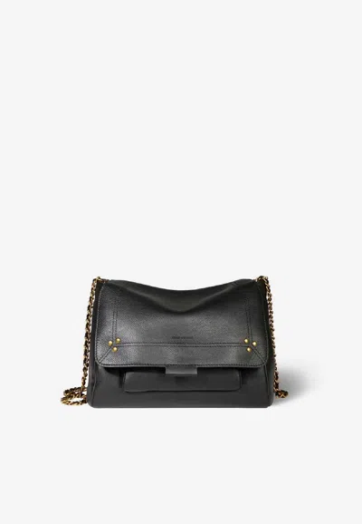 Jérôme Dreyfuss Medium Lulu Crossbody Bag In Black