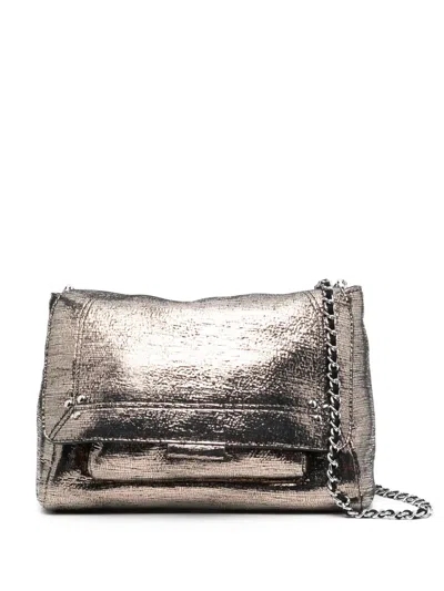 Jérôme Dreyfuss Sac À Bandoulière Lulu M En Cuir De Chèvre In Gold