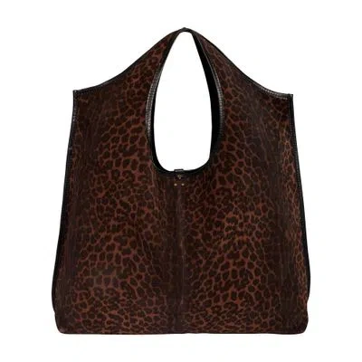 Jérôme Dreyfuss Paco Tote Bag In Brown