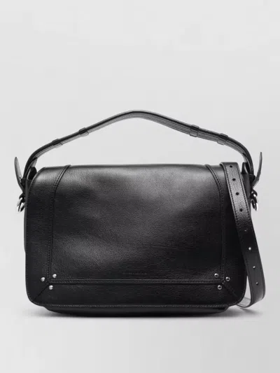 Jérôme Dreyfuss Pepito Large Shoulder Bag Calf Leather