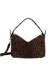 Jérôme Dreyfuss Pepito S Shoulder Bag With Adjustable Strap In Brown