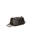 Jérôme Dreyfuss Bobi Python Shoulder Bag In Black