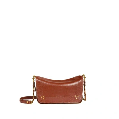Jérôme Dreyfuss Sac À Bandoulière Bobi S En Cuir De Chèvre In Brown
