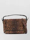 Jérôme Dreyfuss Shoulder Bag Leopard Pattern Calf Suede