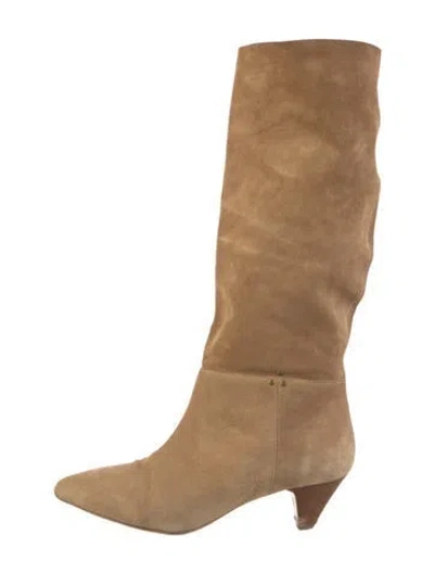 Pre-owned Jérôme Dreyfuss Suede Boots In Brown