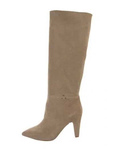 Pre-owned Jérôme Dreyfuss Suede Boots In Neutrals