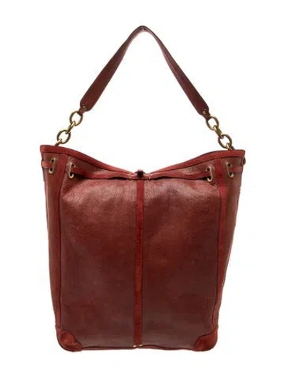 Pre-owned Jérôme Dreyfuss Suede Bucket Bag In Pink