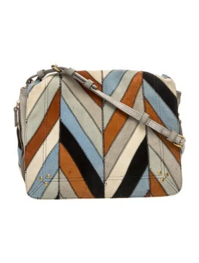 Pre-owned Jérôme Dreyfuss Suede Messenger Bag