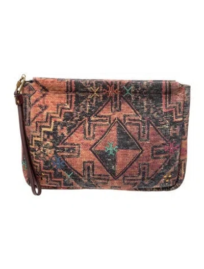Pre-owned Jérôme Dreyfuss Suede Messenger Bag Vintage In Orange