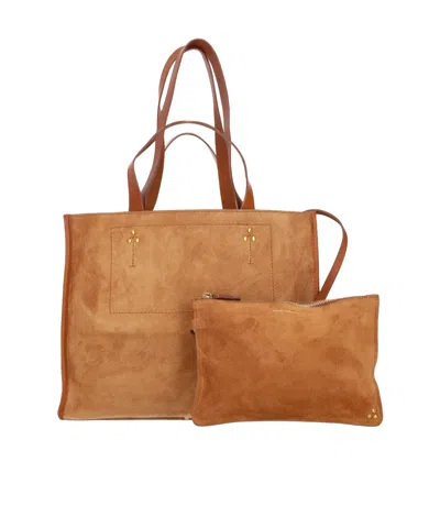 Jérôme Dreyfuss Top-handle Tote Bag In Brown