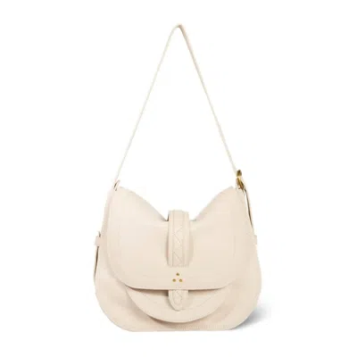Jérôme Dreyfuss Women's Mario Messenger Bag In Ecru In White