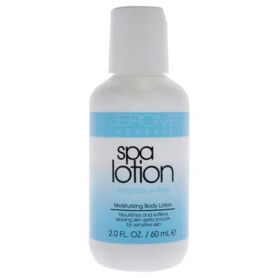 Jerome Moments Spa Lotion Fragance Free By  For Unisex - 2 oz Body Lotion In Multi