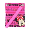 Jerry Leigh Disney Minnie Mouse Ears & Bow Passport Crossbody Bag In Pink