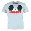 Jerry Leigh Men's Mickey Mouse Grandpa Family T-shirt In Grey