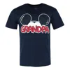 Jerry Leigh Men's Mickey Mouse Grandpa Family T-shirt In Multi