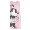 Jerry Leigh Women's Standing Minnie Mouse Sleeveless Sleep Shirt Gown In Pink
