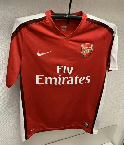 Pre-owned Jersey X Nike Arsenal Nike Soccer Jersey Fly Emirates M London In Red
